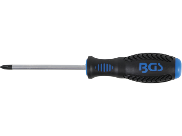 BGS Technic BGS 4936 Krížový skrutkovač PH2 x 100 mm, čierny hrot