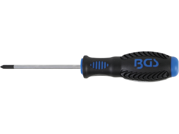 BGS Technic BGS 4935 Krížový skrutkovač PH1 x 80 mm, čierny hrot