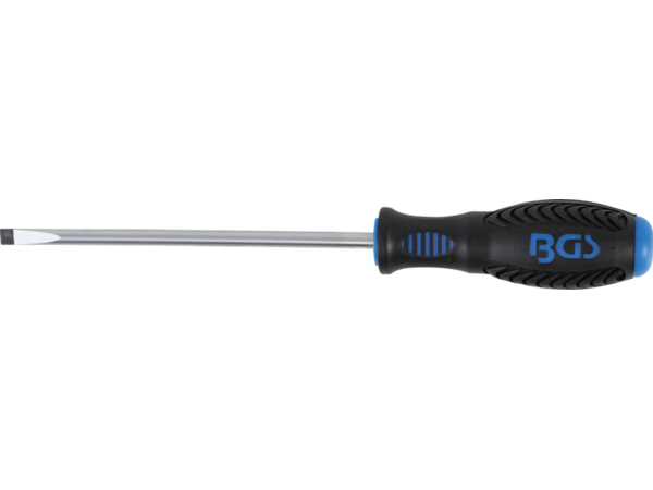 BGS Technic BGS 4931 Plochý skrutkovač 6,5 x 150 mm, čierny hrot