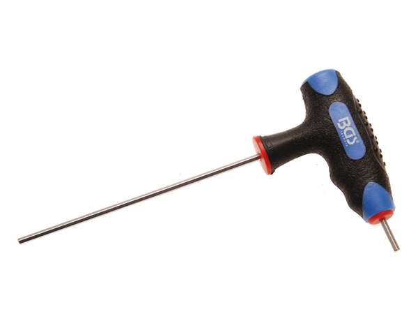 BGS Technic BGS 4010-1 Šesťhranný nástrčný kľúč (inbus) 2 mm s T-rukoväťou a bočným ostrím