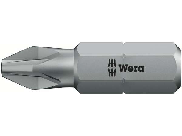Wera 056805 Skrutkovací bit 1/4" Hex PZ 0 x 25 mm, typ 855/1 Z PZ pre skrutky Phillips Pozidri