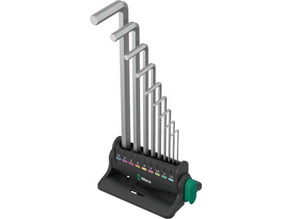 Wera 022102 Nástrčné kľúče 950/9 Hex-Plus 8 (sada 9 ks)