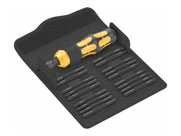 Wera 018111 Rázové kľúče 1/4" Kraftform Plus 900 Imperial Set 1 (sada 19 kusov)