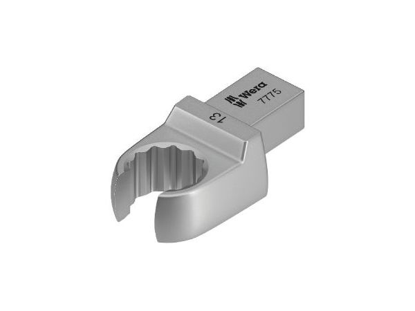 Wera 078652 Nástrčkový kľúč s otvoreným okom a skľučovadlom 9x12 mm