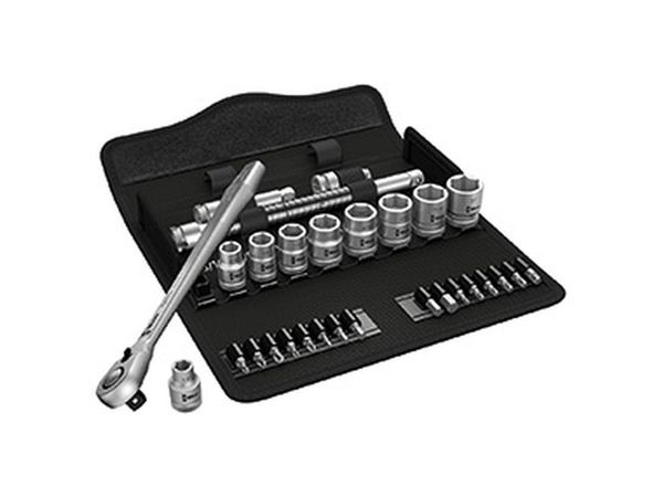 Wera 004051 Sada račňových kľúčov Zyklop Metal 8100 SB 11, 29 d. upínacia časť 3/8" - palec