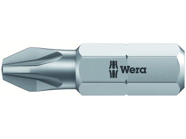 Wera 072082 Skrutkovací bit 1/4" Hex PZ 2 x 25 mm, typ 855/1 Z pre skrutky Pozidriv Phillips