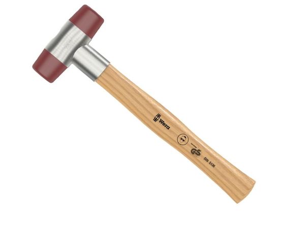 Wera 000515 Kladivo 102 - 3. Hlavy z uretánu. Jasanová rukoväť 280 mm