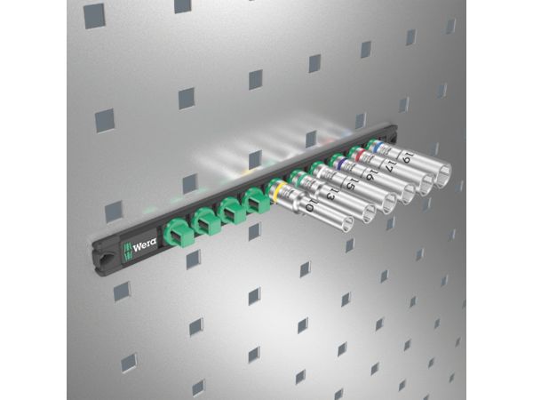 Wera 005470 Magnetická tyč C Deep 1 so sadou predĺžených nástrčiek 10 ÷ 19 mm