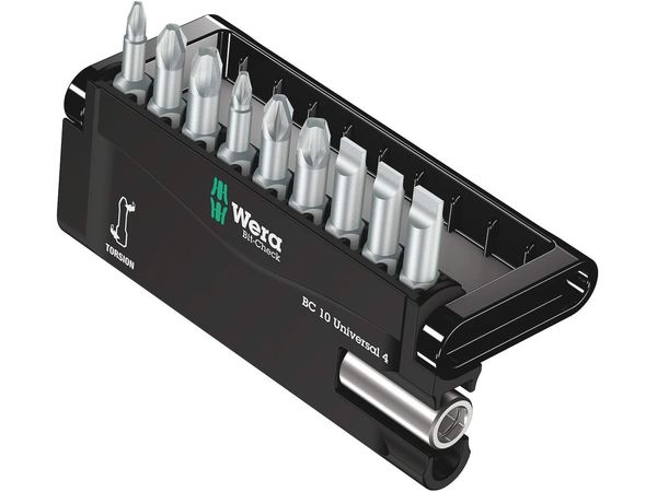 Wera 056159 Sada bitov 1/4" Wera 8100-9-899/TZ Bit Check®, s držiakom bitov 899/4/1 K