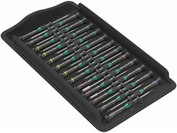 Wera 134000 Wera skrutkovače na elektroniku Kraftform Micro Big Pack 1 (sada 25 kusov)
