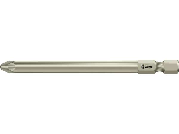 Wera 071086 Skrutkovací bit 1/4 Hex PZ 3 x 89 mm, typ 3855/4 Z PZ, nerezová oceľ