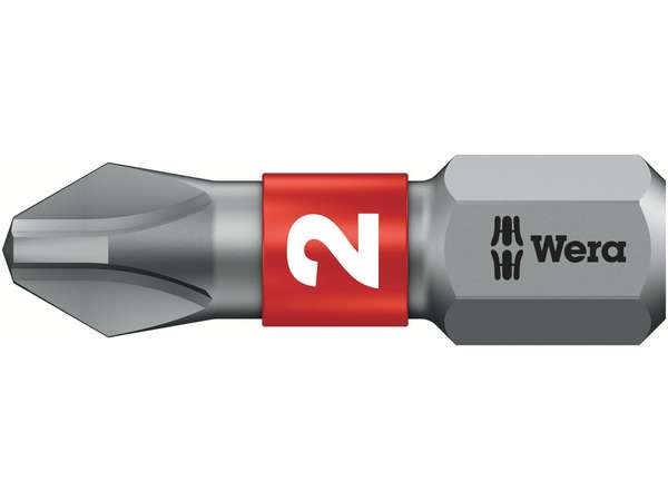 Wera 056422 Skrutkovací bit 1/4" Hex PH 2, typ 851/1 BTZ PH pre skrutky s krížovou hlavou