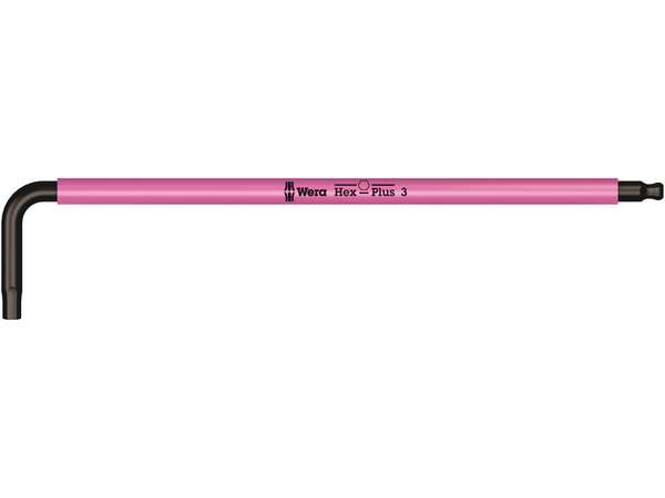 Wera 022606 Nástrčný kľúč viacfarebný, metrický, BlackLaser, 3 x 123 mm typ 950 SPKL