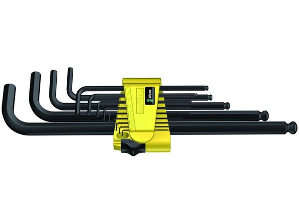 Wera 021728 Sada kľúčov 950 PKL/13 SZ N, palcová, čiernaLaser