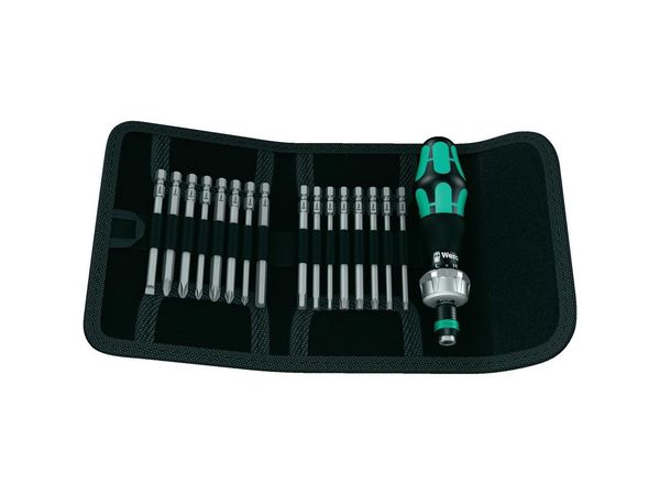 Wera 051040 Kraftform Kompakt 60 RA 17-dielna sada bitov