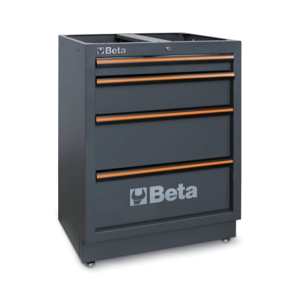 Skriňa so 4 zásuvkami pre dielenský nábytok C45PRO - Beta Tools
