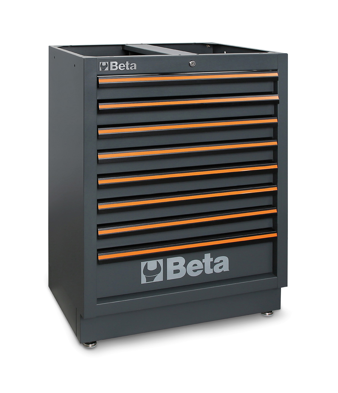 Skriňa s 8 zásuvkami pre dielenský nábytok C45PRO - Beta Tools