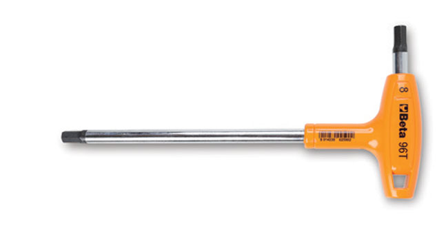Nástrčný kľúč s T-rukoväťou, 2,5 mm