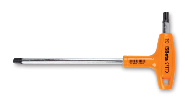 Nástrčný kľúč Torx® s T-rukoväťou, T8