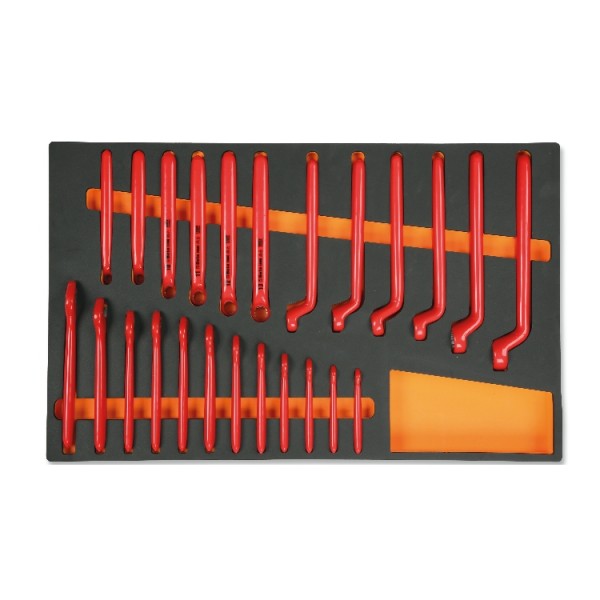 Modul - izolované kľúče 1000 V, 24 ks, výplň EVA pena - Beta Tools