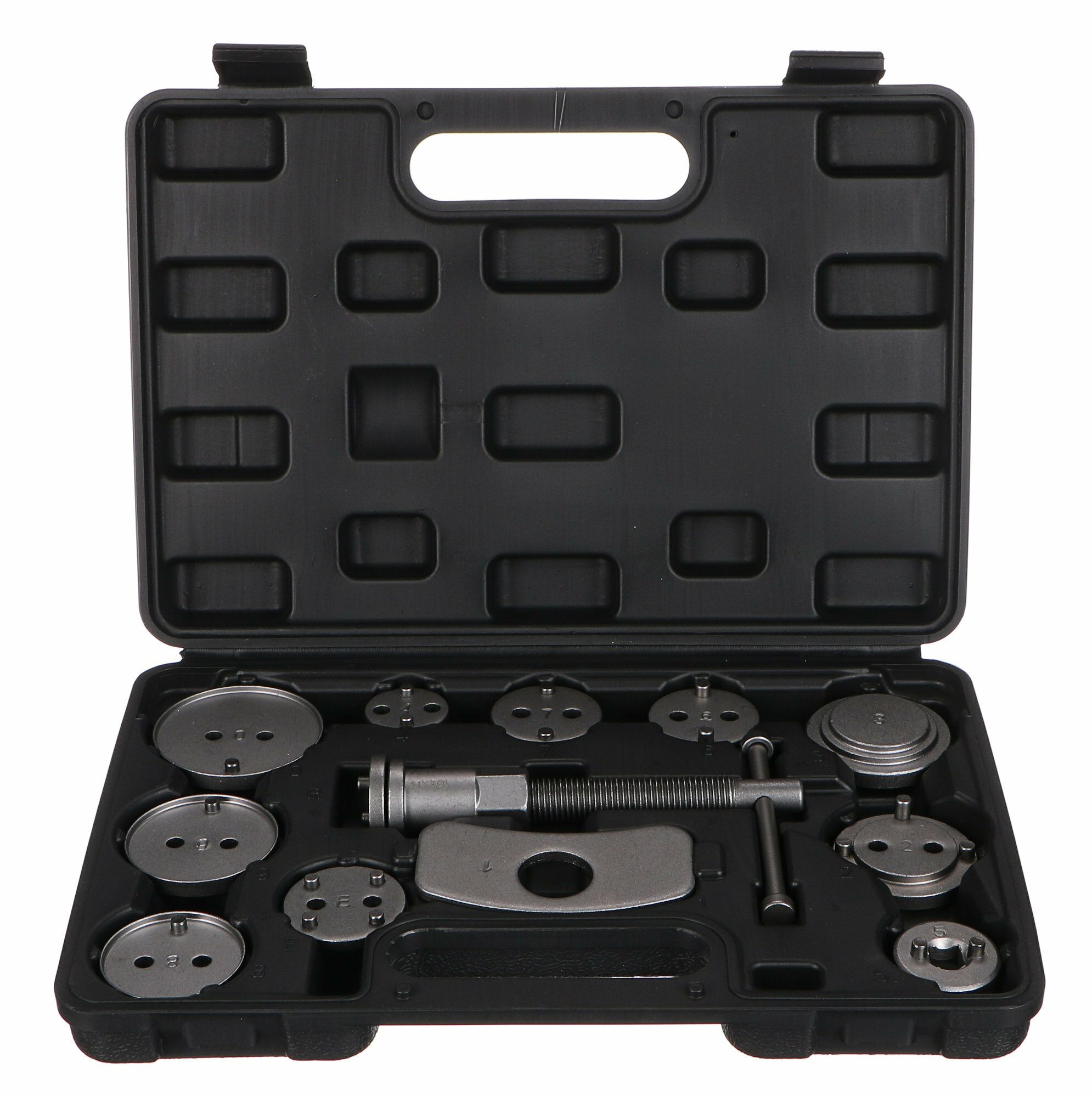 Kompresor brzdových piestov MECHANIC BRAKE SET BLACK 12, sada 12 ks SIXTOL