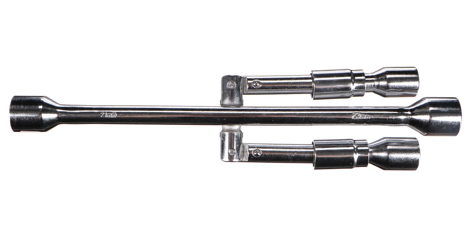 Krížový kľúč na kolesá MECHANIC CROSS WRENCH 1, skladací, 17-19-21-23mm SIXTOL