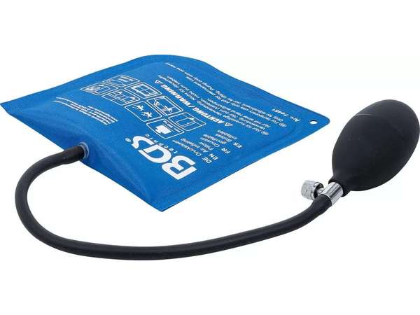 Nafukovací tlakový vankúš jack 150 x 165 mm, s ručnou pumpou - BGS 74481