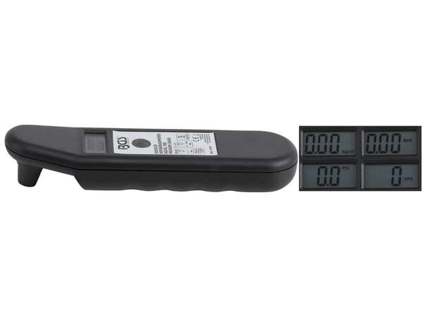 BGS Technic BGS 2101 Digitálny tlakomer na meranie tlaku v pneumatikách 0,35 ÷ 7,00 bar