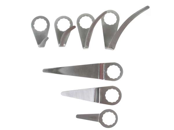 BGS Technic BGS 3256 Sada nožov na pneumatické rezanie lepených okien pre BGS 3218,