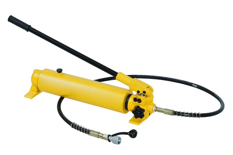 Ručná hydraulická pumpa dvojrýchlostná, tlak 700 bar, extra veľký objem oleja - HHB-700A