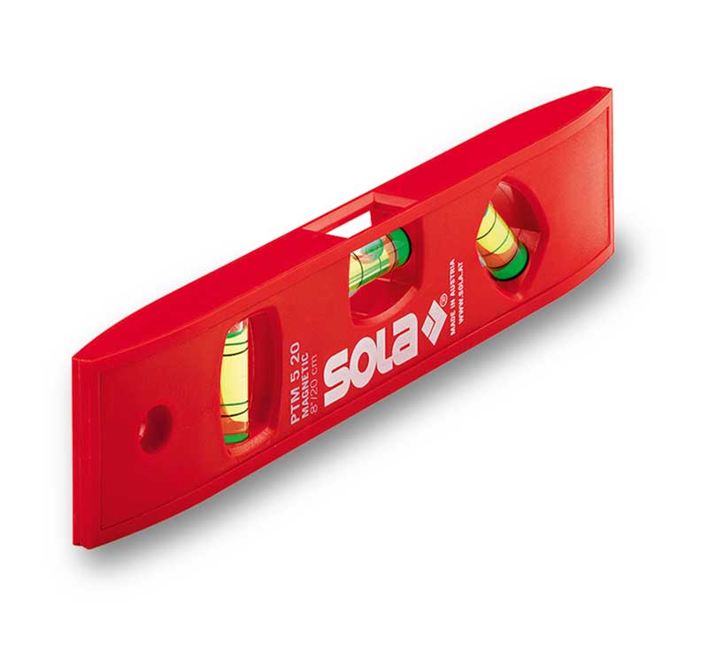 Vodováha „torpédo“ 20 cm, s magnetom - SOLA