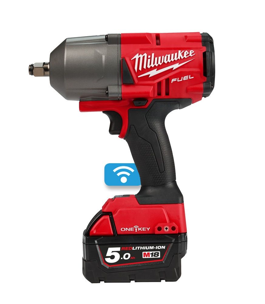 Aku rázový uťahovák 1/2" 18V 1356 Nm, 2x batéria 5,0 Ah - Milwaukee M18 ONEFHIWF12-502X