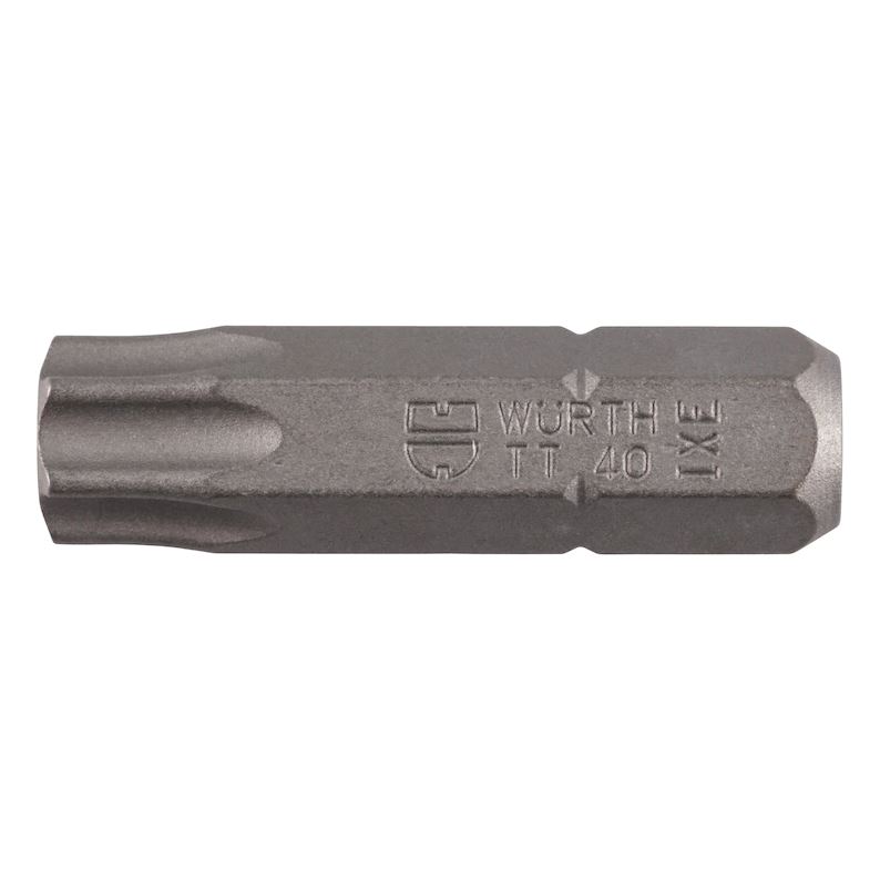 Bit 1/4" TORX s otvorom TT40, dĺžka 25 mm - WURTH 0614352640