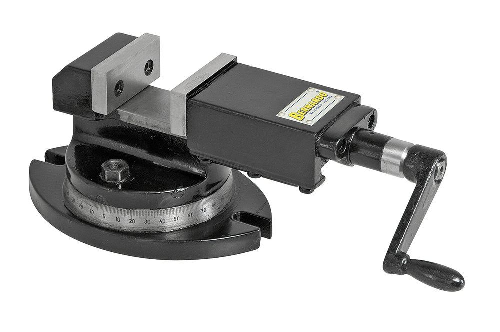 Strojný zverák pre vŕtačko-frézky a stojanové vŕtačky presný, šírka 50 mm - Bernardo PS 50