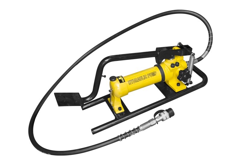 Nožná hydraulická pumpa dvojrýchlostná, tlak 700 bar - HHB-800B