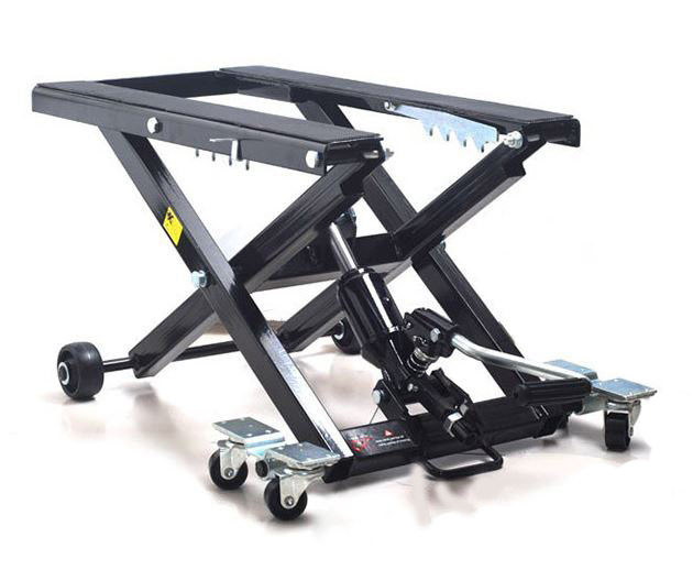 Zdvihák na motocykle a ATV 500 kg, 110-400 mm, hydraulický, pojazdný