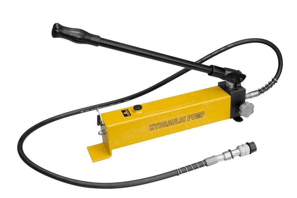 Ručná hydraulická pumpa dvojrýchlostná, tlak 700 bar, veľký objem oleja - HHB-700E