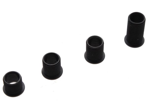 Závitová vložka M8x1,0 mm, dĺžky 9,5-19 mm, na opravu závitov sviečok, sada 4 ks - BGS 167-1