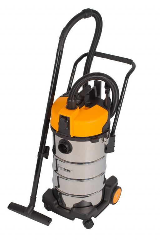 Priemyselný vysávač 1200 W, 40 l, na mokré i suché vysávanie - HOTECHE