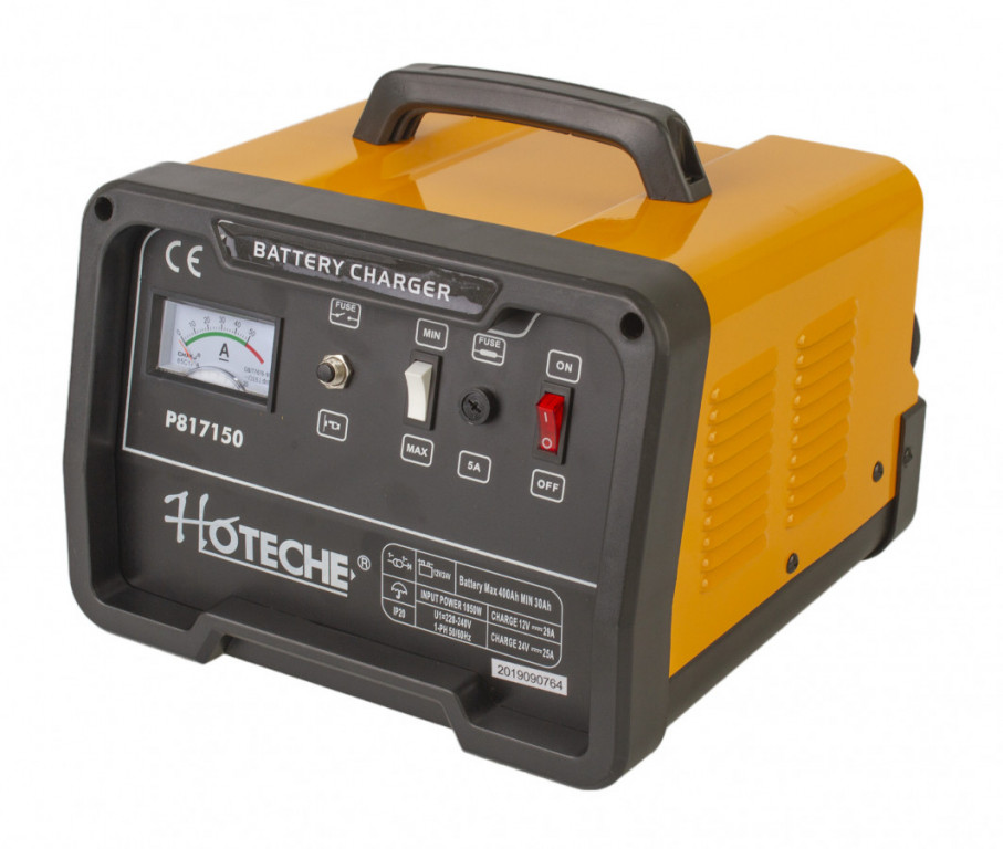 Nabíjačka autobatérií 12-24 V 50 A, 30-400 Ah - HOTECHE