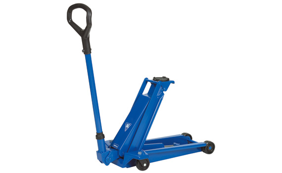 Hydraulický zdvihák pojazdný 2 t, nízkoprofilový 80-495 mm, s rýchlozdvihom - DK20Q