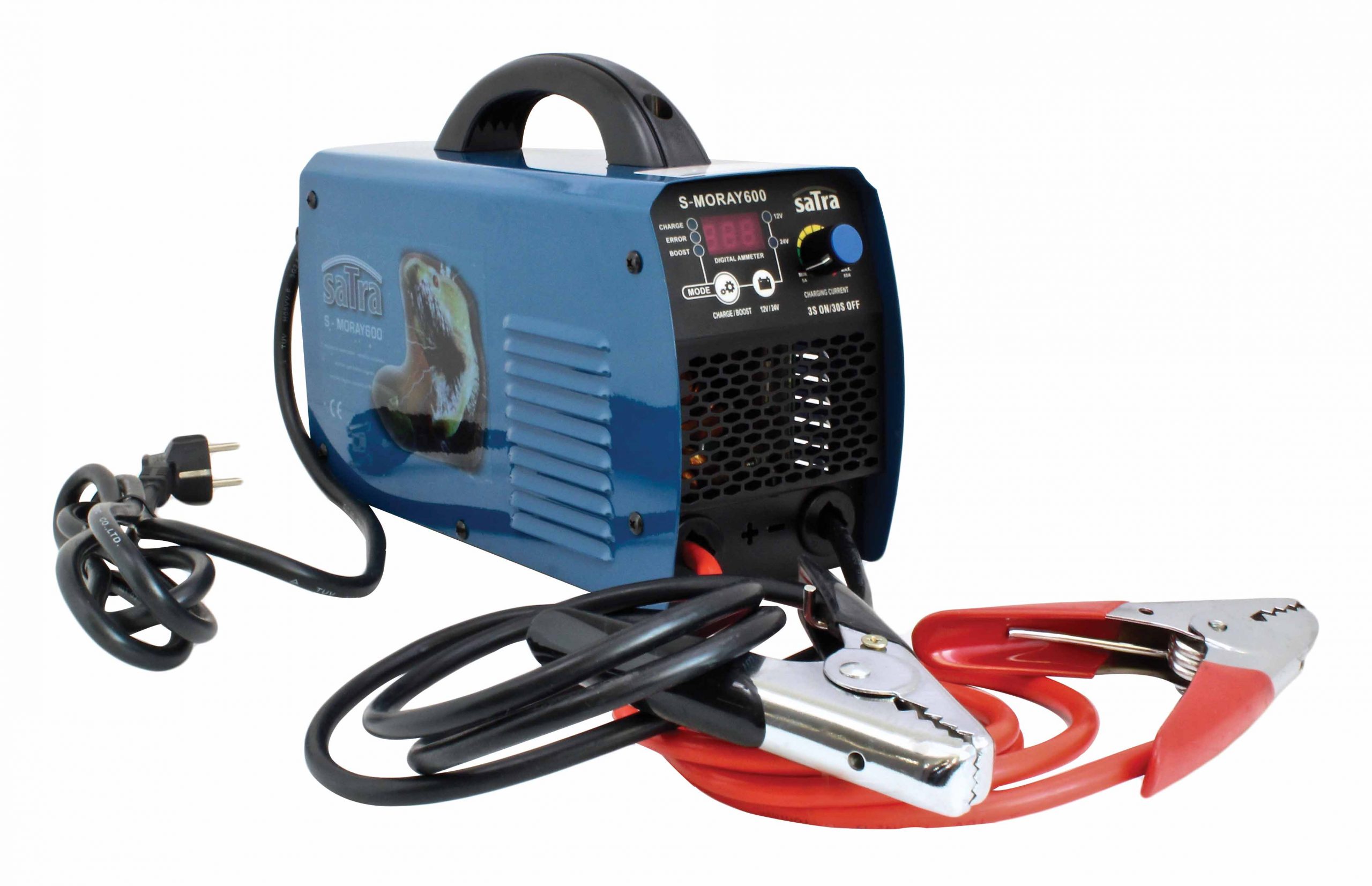 Nabíjačka autobatérií - štartovací zdroj, 12V a 24V, 80 A, 25 - 800 Ah - SATRA