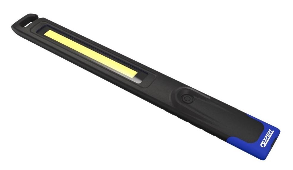 Montážna lampa LED COB, nabíjací micro USB, háčik a magnety - Tona Expert E201431