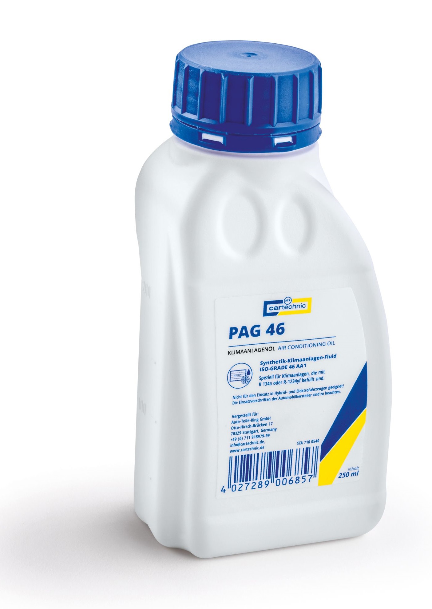 Olej do kompresora klimatizácie auta PAG 46, 250 ml - Cartechnic