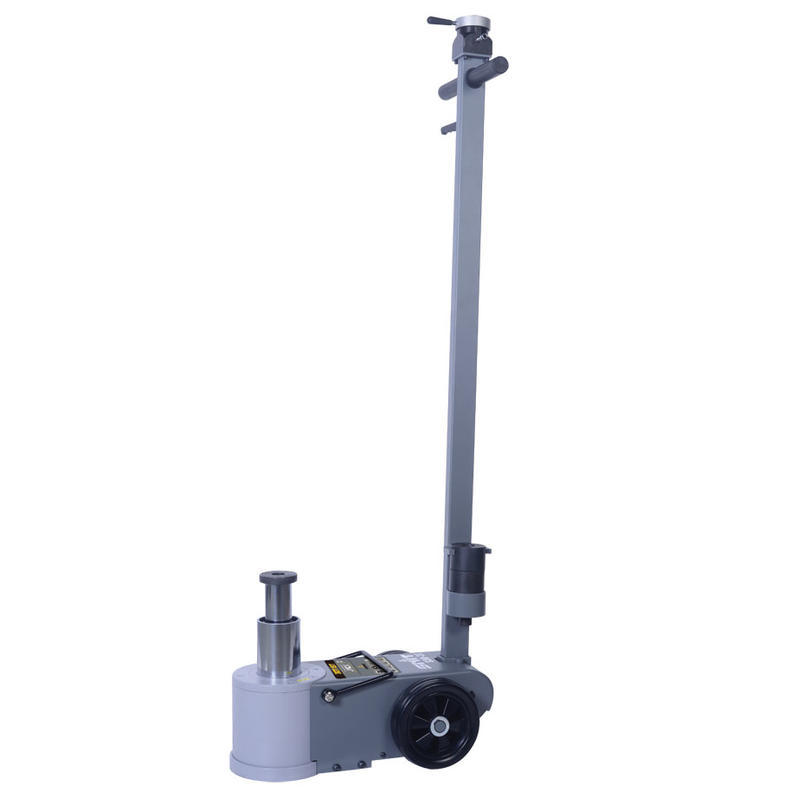 Zdvihák pneumaticko-hydraulický S30-2E, 30 / 15t, pojazdný, dvojpiestový