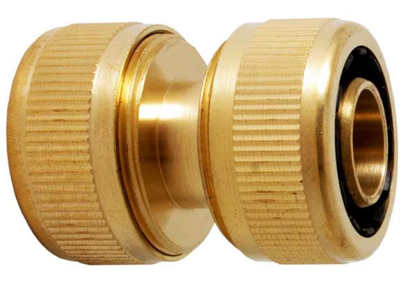 Spojka na hadice 1/2", mosadz