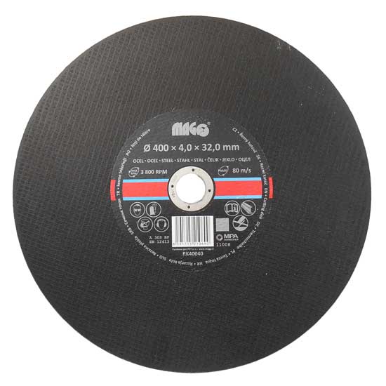Kotúč rezný na kov 400 x 4,0 x 32,0 mm MAGG