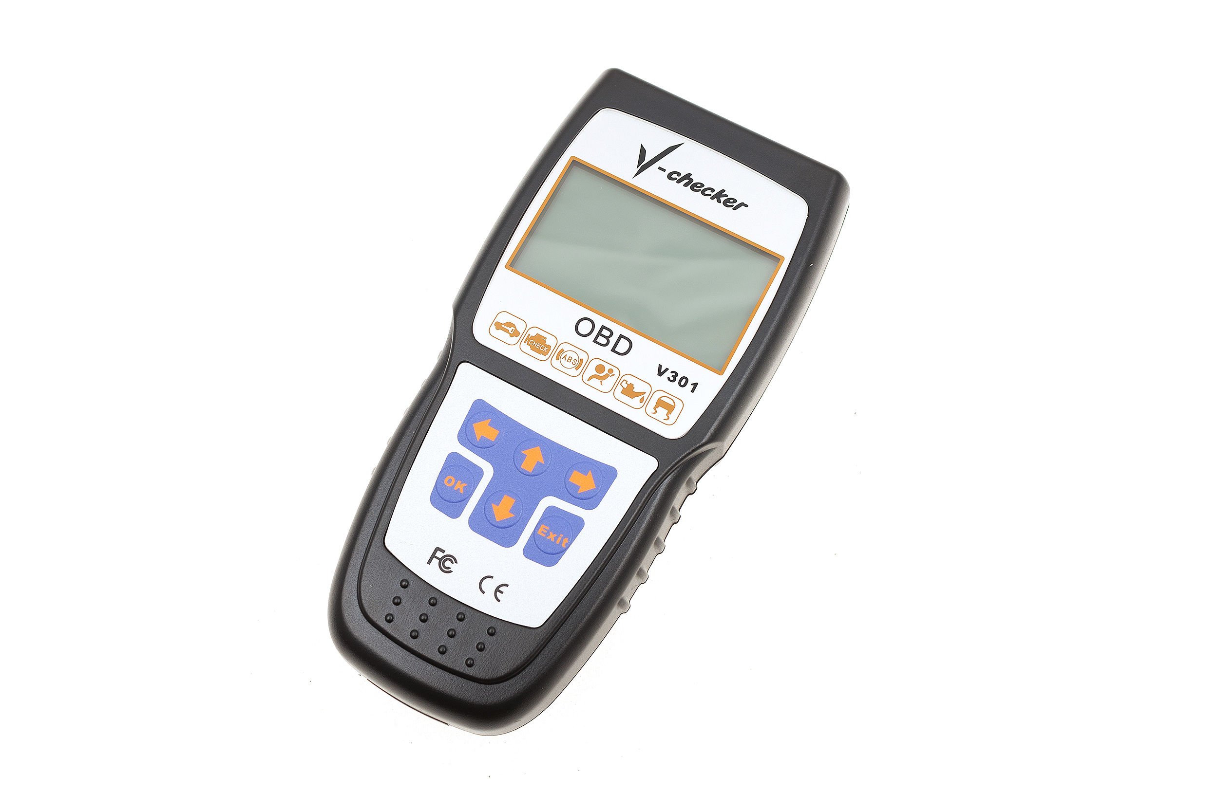Profesionálna diagnostika OBD2 / EOBD CZ, V301 V-checker - SIXTOL