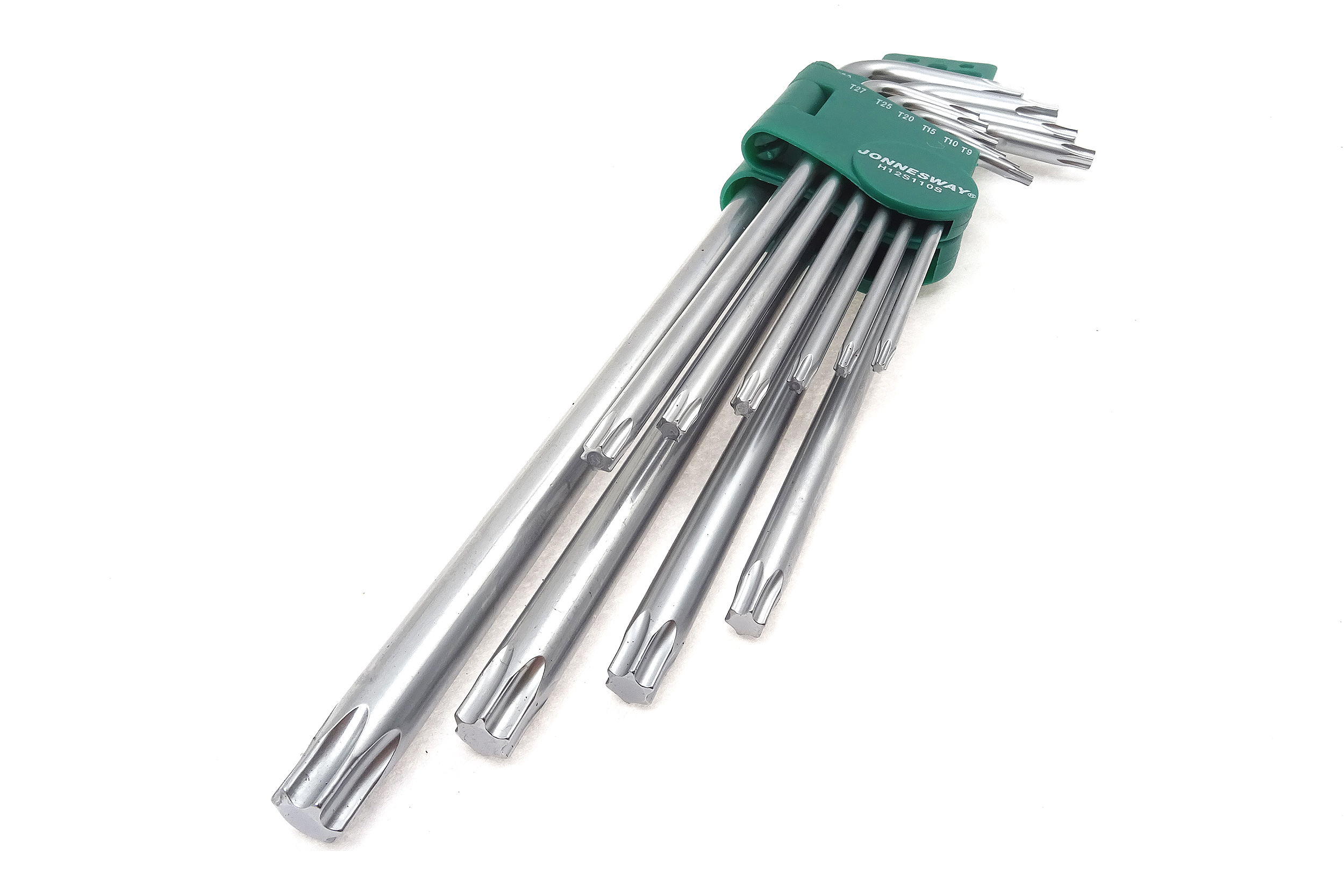 Sada kľúčov TORX, extra dlhých, T9 - T50, 10 kusov - JONNESWAY H12S110S