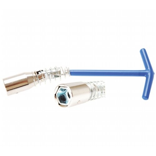 kľúč na zapaľovacie sviečky 16,0 a 20,8 mm, s kĺbom